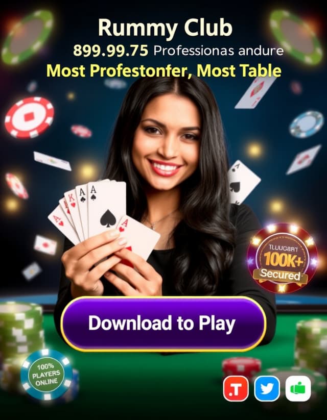 Rummy Meet Banner